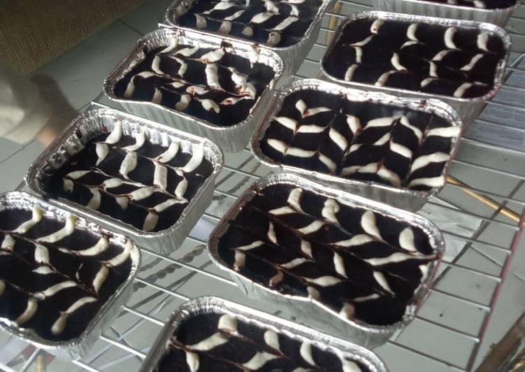 Cara membuat Choco Cheese Lava Cake Berhantu 👻 yang enak dan Mudah Dibuat