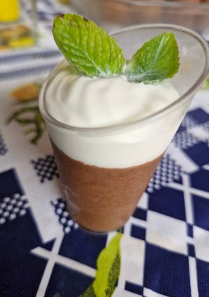 Una foto de Mousse de Chocolate