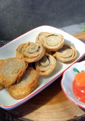 Foto resep Chicken Egg Roll エッグロール