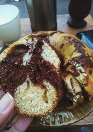 Una foto de Budín / Bizcochuelo marmolado!