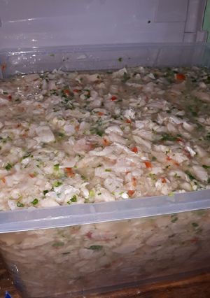 Una foto de Ceviche de pollo