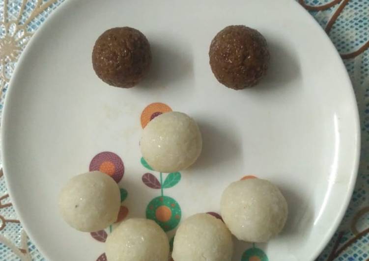 Recipe of Speedy Bread coconut laddus