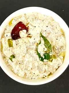வாழ தண்டு பச்சடி (Vaazhai thandu pachadi recipe in tamil) செய்முறை முக்கிய புகைப்படம்