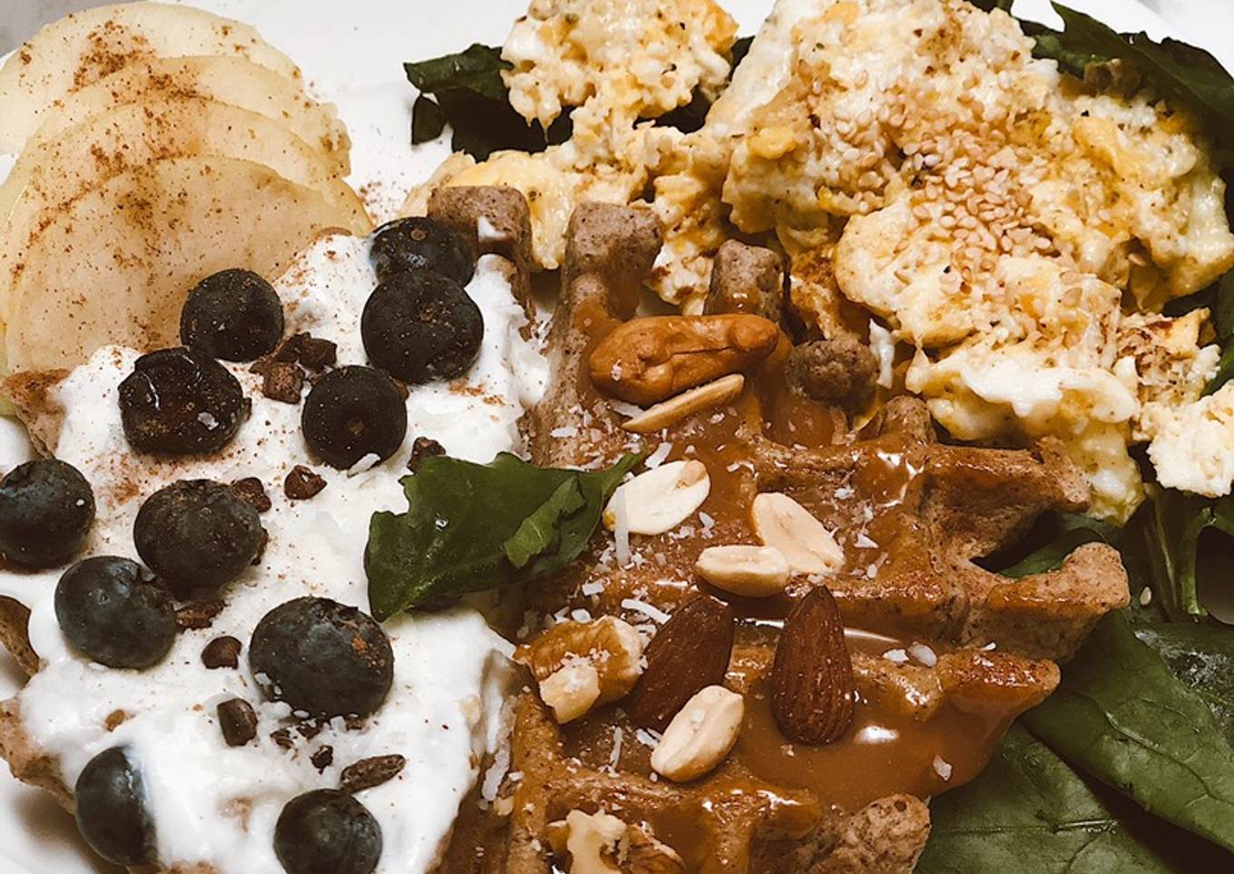 Con estos Waffles de avena y harina de yuca te vas a derretir de felicidad 🤩
