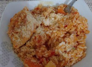 Una foto de Guiso de arroz