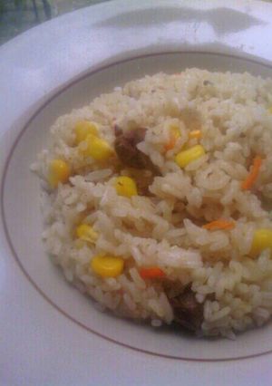 Foto resep Nasi Hainan Warna-warni