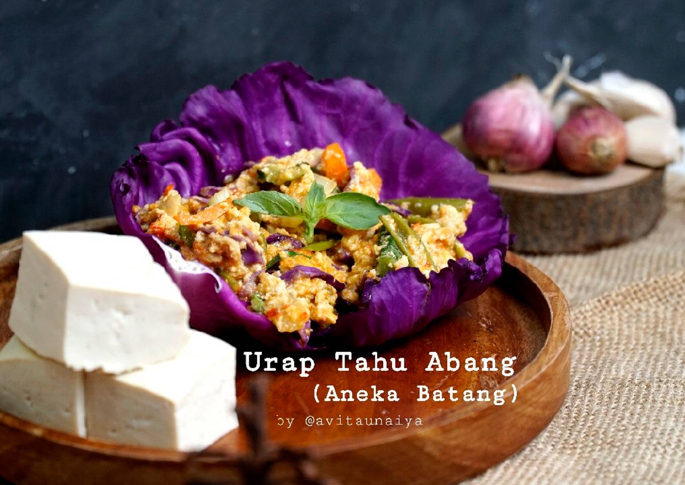 Urap Tahu Abang (Aneka Batang)- Juara 1 Foodplace Cooking League