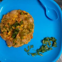A picture of Veggie oats masala.
