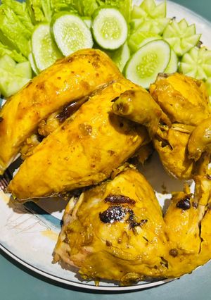 Foto resep Ayam panggang tulang lunak