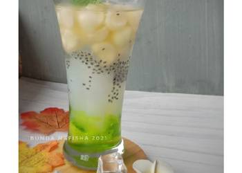 Siap Saji Es Blewah Natadecoco Enak Sempurna