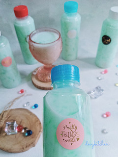 Foto resep 520. Es Lumut Jelly Blueberry