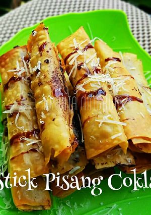 Foto resep Stick Pisang Coklat