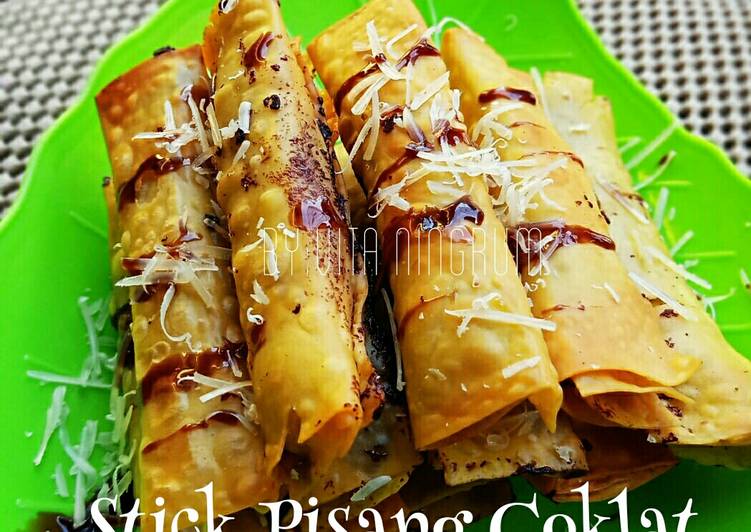 Stick Pisang Coklat