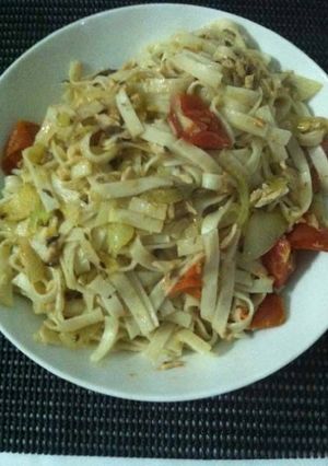 Foto resep Kwetiaw ikan tongkol non msg
