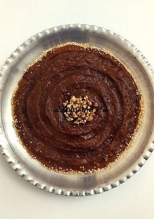 عکسی از دستور حلوا نسکافه اماراتی