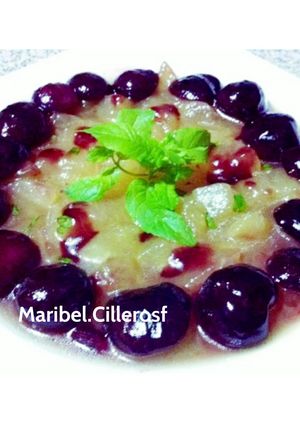 Foto principal de Melón al cava con cerezas