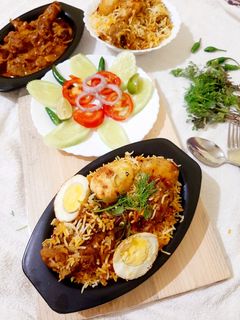 চিকেন বিরিয়ানি (Chicken biriyani recipe in Bengali) রেসিপির প্রধান ছবি