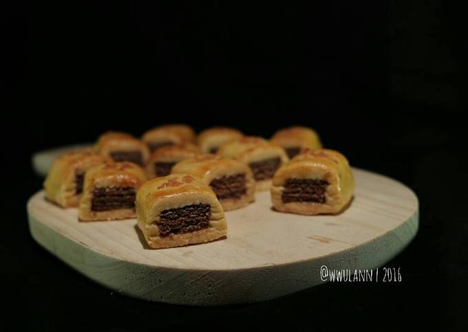 Chocolate Waffer Cookies