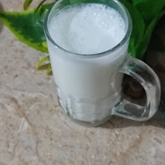 A picture of Namkeen lassi.