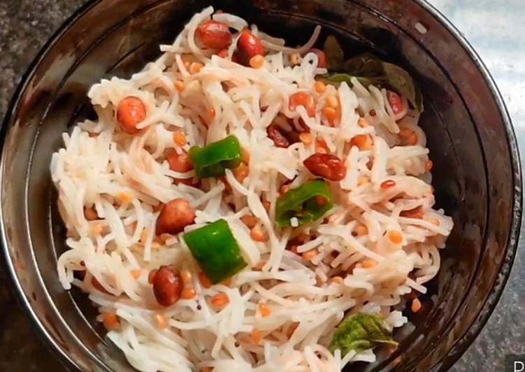 How to Make Quick Vermicelli upma SEMIYA UPMA