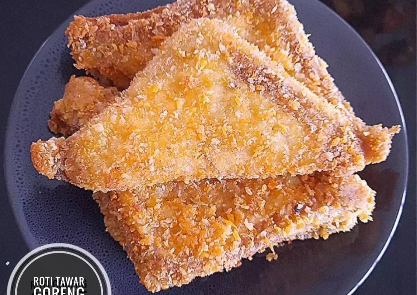 Bagaimana Membuat Roti Tawar Goreng Coklat (Choco Crunch), Sempurna