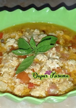 Foto resep Sup tote (tomat_telur)
