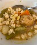 Pozole de verduras