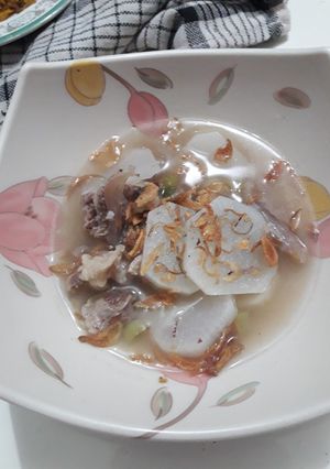 Foto resep Sop daging sapi lobak bening