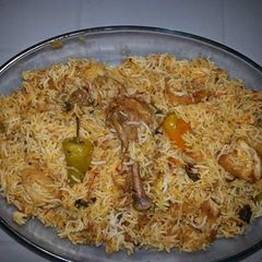 A picture of Sindhi Biryani.