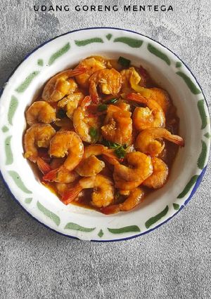 Foto resep Udang goreng mentega