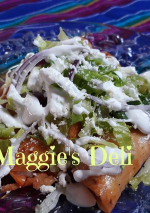 Una foto de Enchiladas potosinas con chayote