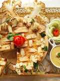 Awadhi Gobhi Quiche/Pie