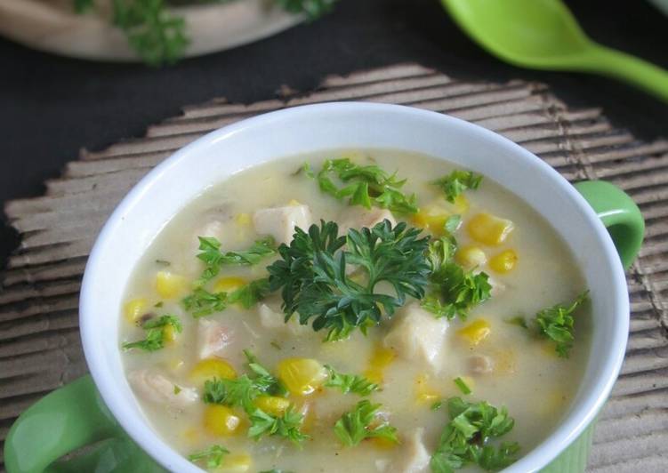 How to Cook Yummy Creamy Corn Soup