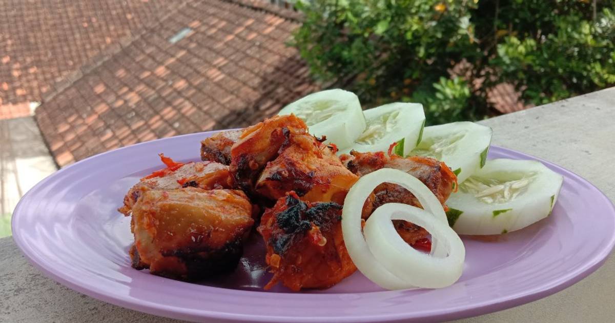 144 resep  ayam rica  bakar  enak dan sederhana Cookpad