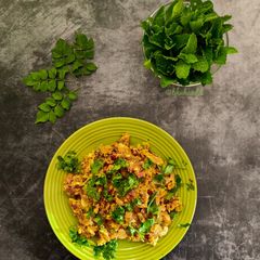 A picture of Fish Bharta.