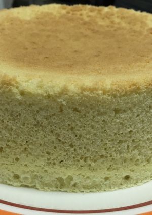 Foto resep Pandan Chiffon Cake in Rice Cooker