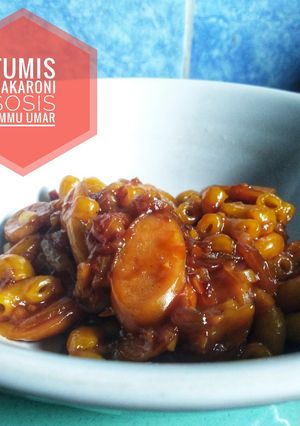 Foto resep Tumis Makaroni Sosis simpel (1+)