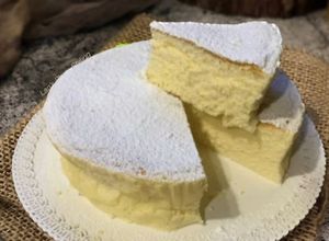 Foto di Cheesecake Soufflé Giapponese senza Farina e senza zucchero