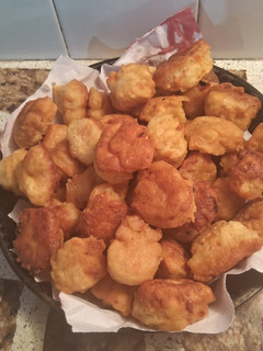 Una foto de Buñuelos veganos de zanahoria🥕