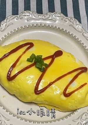 炒飯蛋包飯 的食譜成品照片