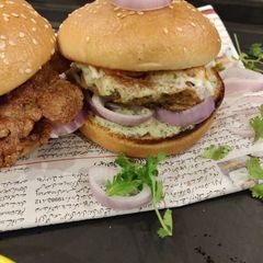 Special bun kabab A picture of Special bun kabab.