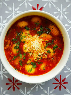 Paradicsomos gnocchi leves darált hússal👌 recept fotója
