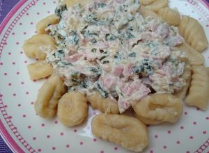 Una foto de Gnocchis de ricotta