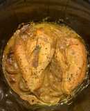 Pollo al curry en la Crockpot