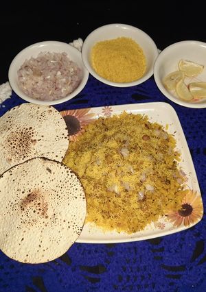 A picture of Indore poha.