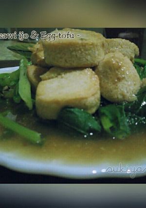 Foto resep Sawi ijo & Egg tofu