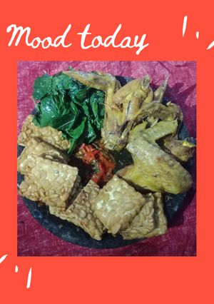 Foto resep Lalapan tempe ayam