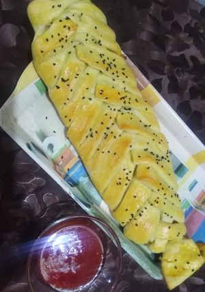 A picture of Chicken bread 🥪.