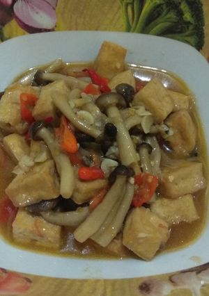 Foto resep Tumis jamur saus tiram