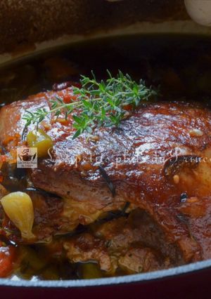 Une photo de Gigot de 7 heures, ou gigot à la cuillère